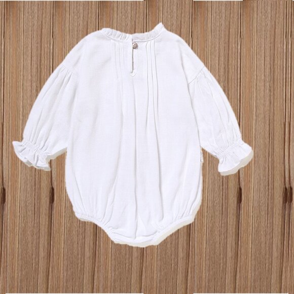 Plaid Tartan Christmas Girl Outfit Clothes Christmas Girl Dress Romper - Picture 5 of 15